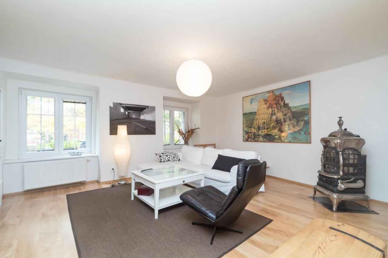 Budyne Apartment Budyne nad Ohri Bagian luar foto